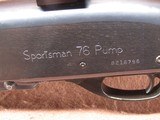 Remington Sportsman 76 30-06 Pump 22