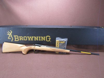 New Shot Show Special Browning T-Bolt Maple 17 HMR 22