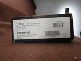 New Shot Show Special Browning T-Bolt Maple 22 LR 22