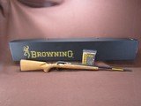 New Shot Show Special Browning T-Bolt Maple 22 LR 22