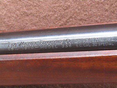 Marlin Firearms 336 CS 32 Win SPL Lever 20