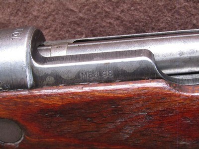 German Markings Mauser K98 8mm Bolt 24