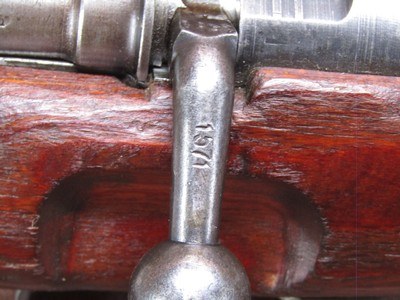 German Markings Mauser K98 8mm Bolt 24