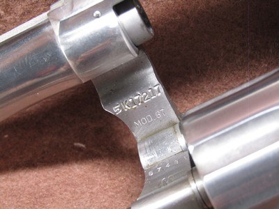 Smith & Wesson 67 No Dash 38 SPL 6 Shot DA/SA 4
