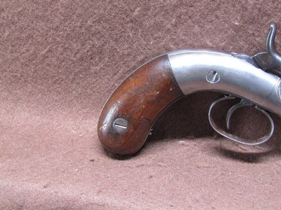 Antique Allen & Thurber 36 Cal Percussion Boot Pistol 3.5