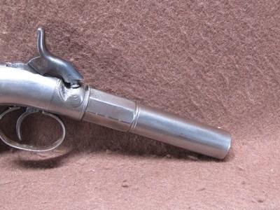 Antique Allen & Thurber 36 Cal Percussion Boot Pistol 3.5