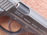 West German Made Sig Sauer P230 380 ACP Semi 3.5