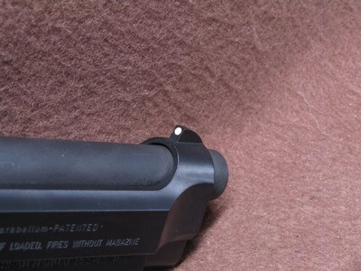 Like New Italy Beretta 92FS 9 mm Lasermax Green Laser 4.75