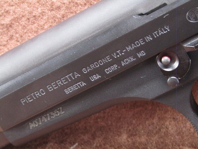Like New Italy Beretta 92FS 9 mm Lasermax Green Laser 4.75