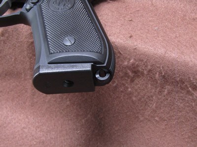 Like New Italy Beretta 92FS 9 mm Lasermax Green Laser 4.75