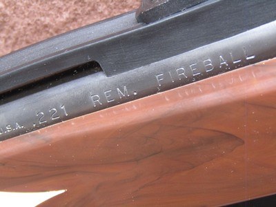 Remington XP-100 221 Rem Fireball Single Bolt 10.5