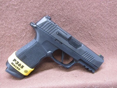 Like New Sig Sauer P365 X-Macro 9 mm Semi 3.7