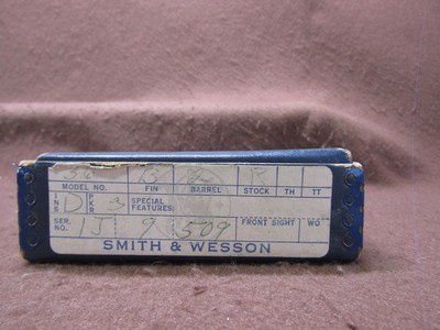 Smith & Wesson 36 Chiefs Special 38 SPL 5 Shot DA/SA 2