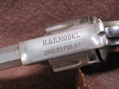 Harrington & Richarson 1906 22 RF 7 Shot DA/SA 2.5