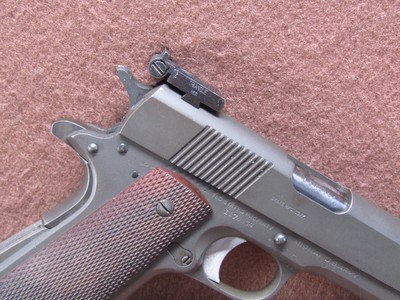 US Army/Property Colt 1911A1 Drake Slide 45 ACP 5