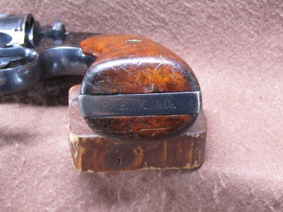 RARE F.E.K. Co Colt Police Positive 38 S&W 6 Shot DA/SA 4