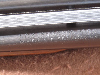 Savage Fox Model B Series H 20 Ga 3