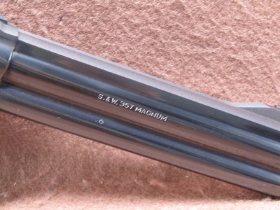 Smith & Wesson 586 Combat 357 Mag 6 Shot DA/SA 6