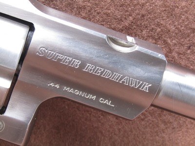 Ruger Super Redhawk 44 Mag 6 Shot DA/SA 9.5
