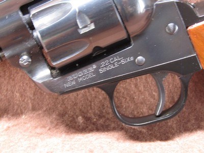 Ruger NM Single Six Convert 22 LR/Mag 6 Shot SA 6.5