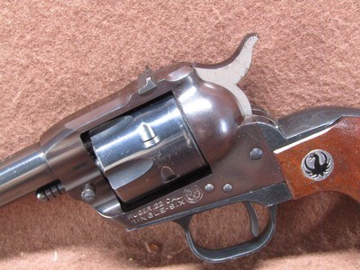 Ruger 3 Screw Single Six Flat Top 22 LR 6 Shot SA 5.5 Barrel Very Good Bore Made in 1958 - Image 12 of 19