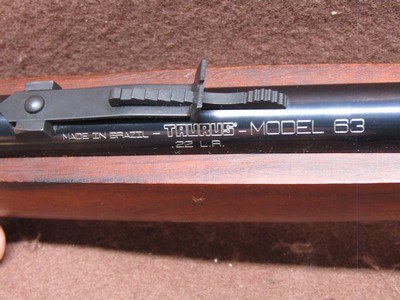 Like New Taurus 63 22 LR Rear Tube Fed Semi 23