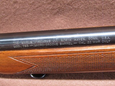Marlin Firearms 783 22 Mag Bolt 21