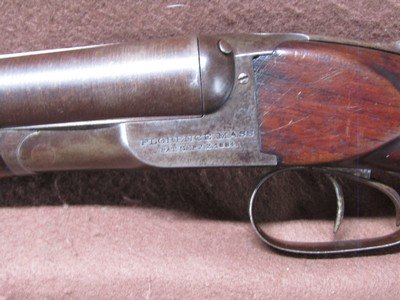 Rare Antique Whitney Safety 12 Ga SXS 30