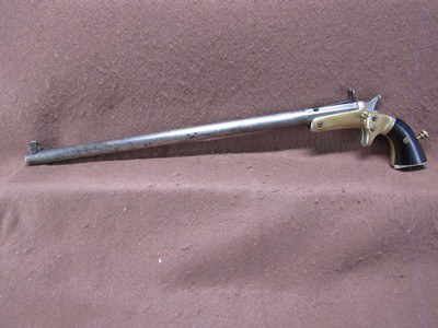Antique J Stevens & CC 1st Issue Pocket Rifle 32 RF Tip Up Single 15 - Image 9 of 16