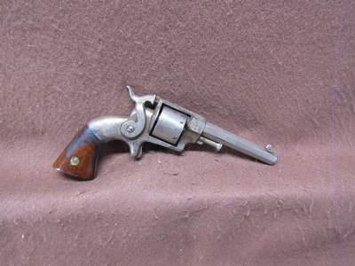 Antique Ethan Allen Wheelock 32 RF Revolver 6 Shot 4