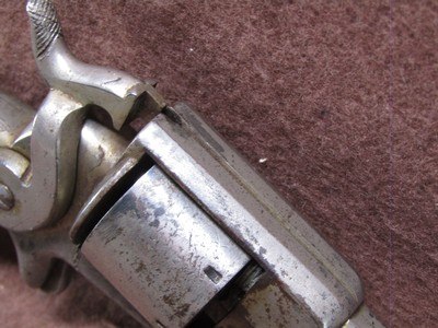 Antique Ethan Allen Wheelock 32 RF Revolver 6 Shot 4