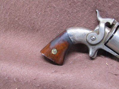 Antique Ethan Allen Wheelock 32 RF Revolver 6 Shot 4
