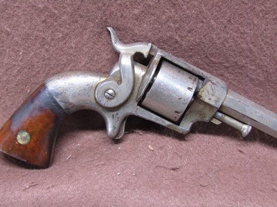 Antique Ethan Allen Wheelock 32 RF Revolver 6 Shot 4