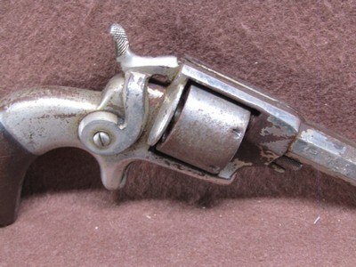 Antique Allen & Wheelock 32 RF Revolver 6 Shot 4