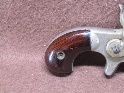 Antique Ethan Allen & Co 22 Cal 7 Shot SA Spur Trigger - Image 2 of 11