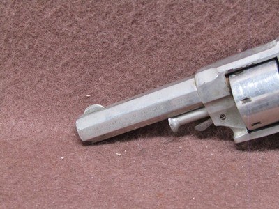 Ethan Allen & Co Side Hammer 22 Short 7 Shot SA Spur Trigger 2.5
