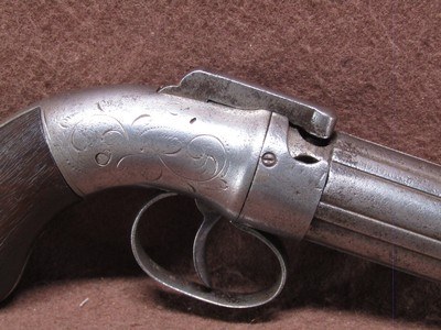 Antique Allen & Thurber 32 Cal 6 Shot Percussion Pepperbox - Image 3 of 13