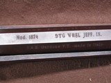 IAB/DTG WHSL Sharps 1874 45-70 Gov Falling Block 34