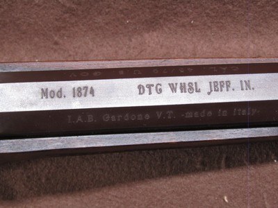 IAB/DTG WHSL Sharps 1874 45-70 Gov Falling Block 34