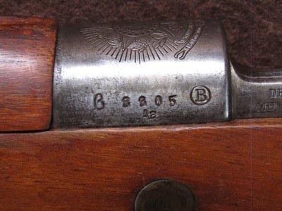 Spanish Mauser 1908 7x57 mm Bolt 29.25