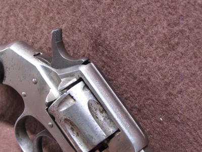 Antique Hopkins & Allen Arms Co Pat Jan 5 86 32 S&W Black Powder 6 Shot DA - Image 6 of 14
