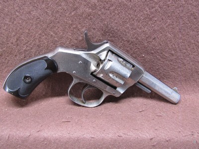 Antique Hopkins & Allen Arms Co Pat Jan 5 86 32 S&W Black Powder 6 Shot DA - Image 1 of 14