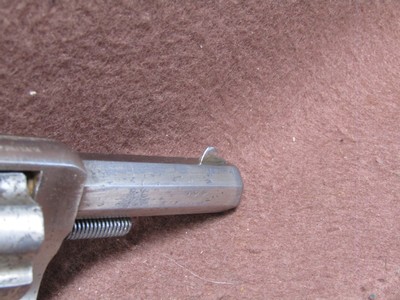 Antique Hopkins & Allen Arms Co Pat Jan 5 86 32 S&W Black Powder 6 Shot DA - Image 5 of 14