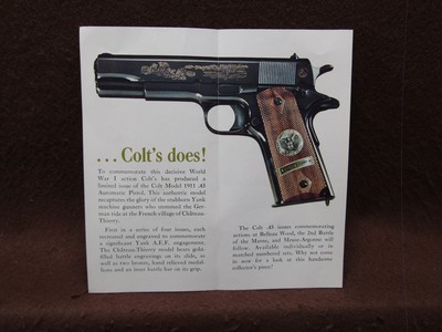 Colt 1911 WWI Chateau-Thierry Commemorative 1917-1967 45 ACP 5