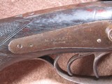 Antique C Parker Belgium Hammer Double 12 Ga SXS 30