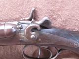 Antique C Parker Belgium Hammer Double 12 Ga SXS 30