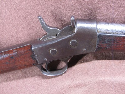 Antique Remington N0 1 .43 Spanish(?) Rolling Block 35