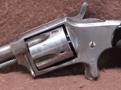 Antique Hopkins & Allen Ranger No 2 32 RF 5 Shot SA Spur Trigger 3