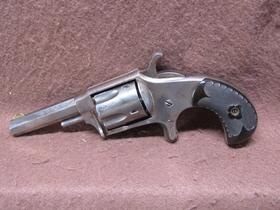 Antique Hopkins & Allen Ranger No 2 32 RF 5 Shot SA Spur Trigger 3