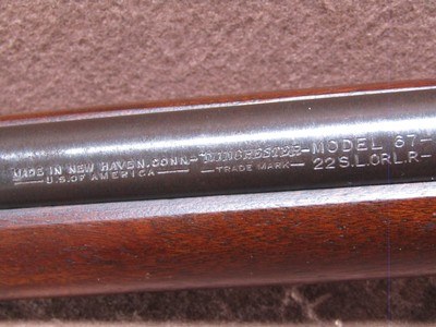Winchester 67 Boys Rifle 22 S/L/LR Single 20